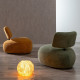 Armchair Mustard 67 x 73 x 67 cm