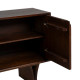 Occasional Furniture Brown Acacia 90 x 40 x 80 cm