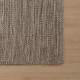 Alfombra Marrón 160 x 230 x 1 cm