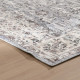 Carpet Beige Grey 160 x 0,7 x 230 cm