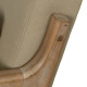 Rocking Chair Rubber wood 66 x 88 x 80 cm
