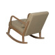 Rocking Chair Rubber wood 66 x 88 x 80 cm