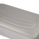Bath Set White Ceramic 27,5 x 7 x 24 cm