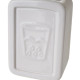 Bath Set White Ceramic 27,5 x 7 x 24 cm