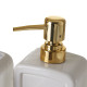 Bath Set White Ceramic 27,5 x 7 x 24 cm