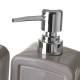 Bath Set Grey Ceramic 27,5 x 7 x 24 cm