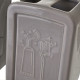 Bath Set Grey Ceramic 27,5 x 7 x 24 cm