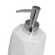 Bath Set White Ceramic 23,5 x 8 x 23,5 cm