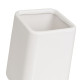 Bath Set White Ceramic 20,5 x 7 x 17,5 cm
