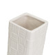 Bath Set White Ceramic 14 x 10 x 20 cm