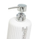 Bath Set White Ceramic 14 x 14 x 20 cm