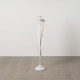Portavelas Blanco Hierro 23,5 x 22,5 x 118 cm