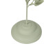 Candleholder Light Green Iron 8 x 8 x 29 cm