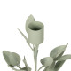 Candleholder Light Green Iron 8 x 8 x 29 cm