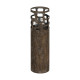 Candleholder Golden Iron 18 x 18 x 65 cm
