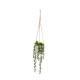 Planta Decorativa Cerámica Polietileno 14 x 14 x 40 cm