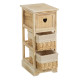 Cajonera COUNTRY Natural 26 x 32 x 63 cm
