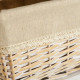 Chest of drawers SWEET HEART Cream Natural 26 x 32 x 81 cm