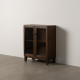 Cupboard Brown Crystal Mango wood 80 x 40 x 100 cm