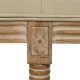 Bench Beige Rubber wood 122 x 41 x 46 cm