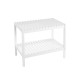 Bathroom Shelves White 64 x 37 x 53 cm