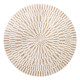 Mesa auxiliar Blanco Dorado 91,4 x 91,4 x 74 cm