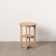 Side table Natural 40 x 40 x 55 cm