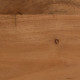 Side table Black Natural 35 x 35 x 55 cm