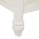 Side table White 72 x 47 x 77 cm