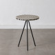 Side table White Black 38 x 38 x 50 cm