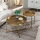 Side table Golden 51 x 51 x 56 cm