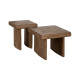 Side table Brown 45 x 45 x 50 cm