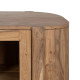 Sideboard CREEL Natural Crystal Mango wood 180 x 40 x 80 cm