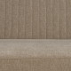 Sofá de Jardín Negro Beige Dorado 134 x 74 x 70 cm