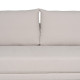 Sofá Crema 216 x 86 x 90 cm