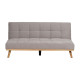 Sofabed Grey Natural 178 x 94 x 86 cm