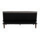 Sofá Cama Negro Gris 181 x 102 x 85 cm
