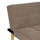Sofabed Beige 175 x 84 x 73 cm
