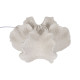 Lámpara de mesa Blanco Resina Piedra Arena 31,8 x 28 x 16,5 cm