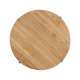 Centre Table Natural 80 x 80 x 40 cm