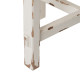 Dining Table White Natural Fir wood 120 x 60 x 48 cm