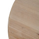Centre Table White Natural 60 x 60 x 45 cm