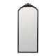 Espejo de pared Negro Vertical 75 x 183 x 4,5 cm