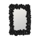 Espejo de pared Negro 82 x 7 x 113 cm