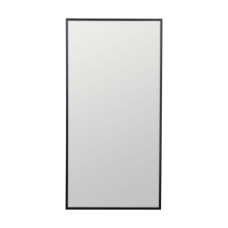 Espejo de pared Negro 50 x 4 x 10 cm
