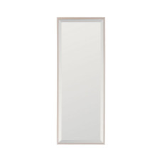 Wall mirror White Natural 40 x 6 x 110 cm