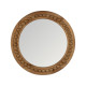 Wall mirror Natural 50,5 x 3 x 50,5 cm