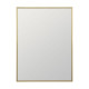 Espejo de pared Dorado 60 x 4 x 80 cm