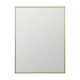 Espejo de pared Dorado 60 x 4 x 80 cm