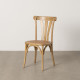 Dining Chair Natural Rattan Elm wood 48 x 47 x 88,5 cm